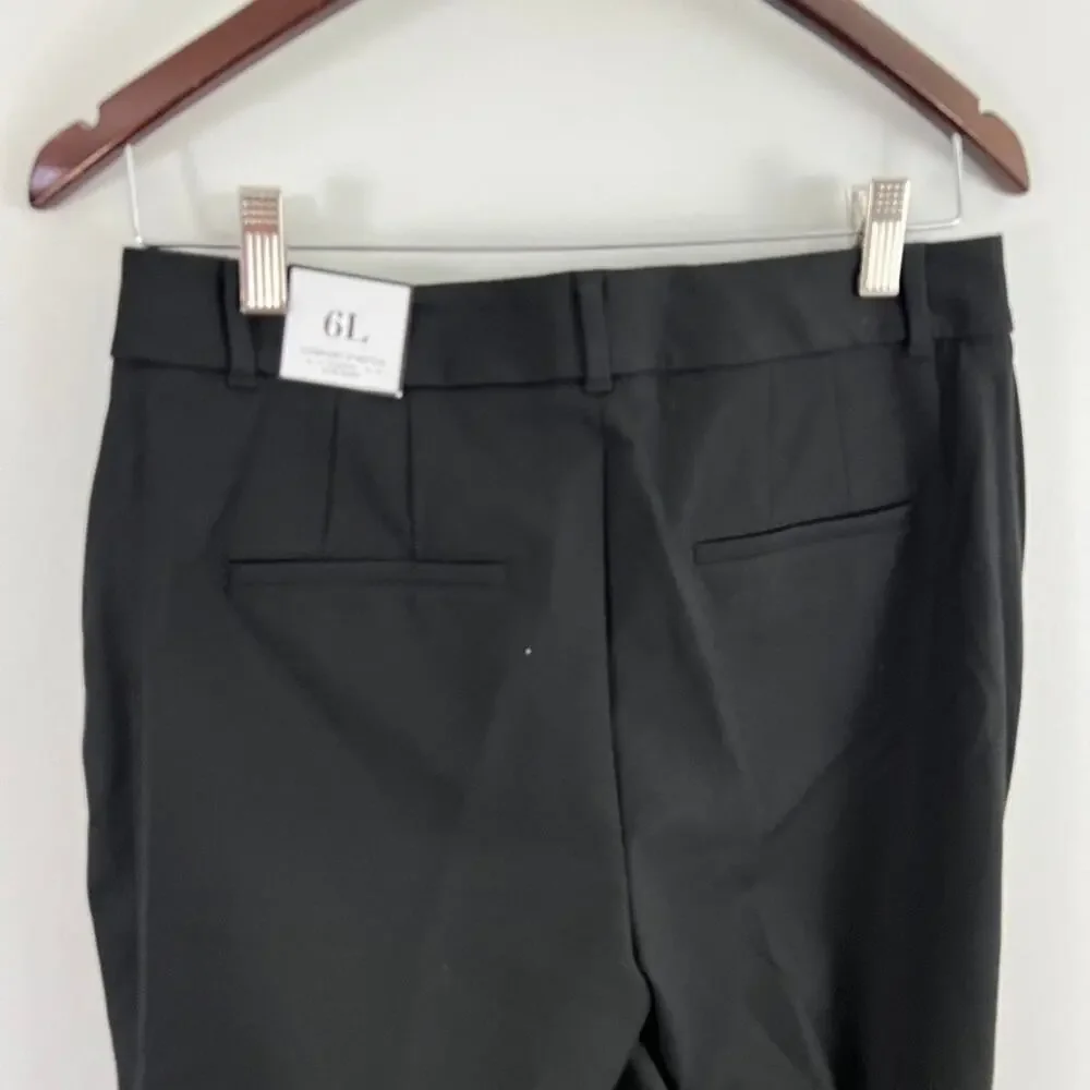 White House Black Market Comfort Stretch Slim Boot Pants Size 6L LONG NEW